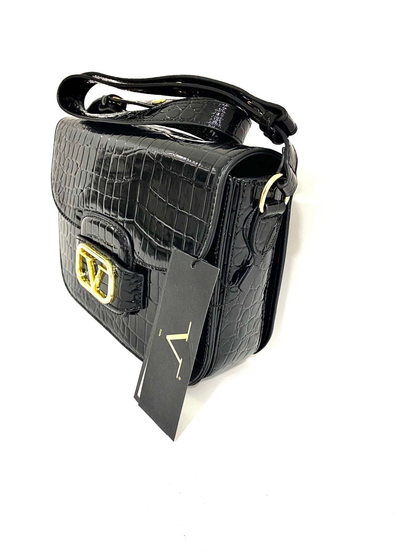 Borsa Varsace in Pelle Stampa Cocco – Eleganza e Stile senza Tempo